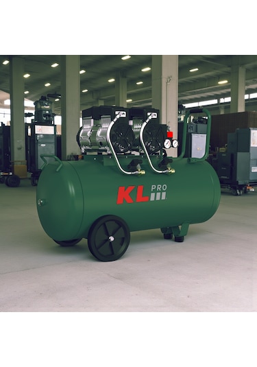 Klpro KLK102SH 8 Bar 100 L 4HP Sessiz Yağsız Hava Kompresörü