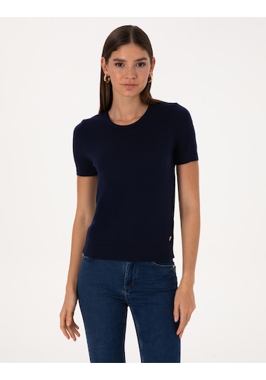 Pierre Cardin Kadın Lacivert Kazak /triko 50316341-vr033 Lacivert