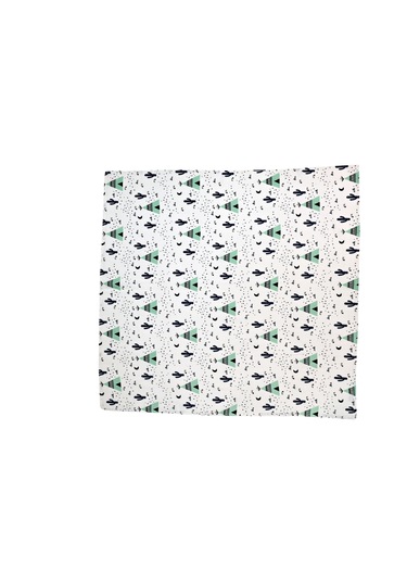 Müslin Örtü İkili 90x90 Minicik Kaktüs Bahçesi-minicik Uçan Arabalar