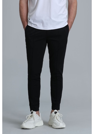 Lufian Erkek Pito Jogger Tailored Fit Pantolon 111190330 Siyah