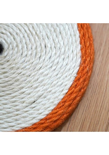 Suntek Kedi Tırmalama Pedi Kitty Tahtası Sisal Topu Ile Turuncu