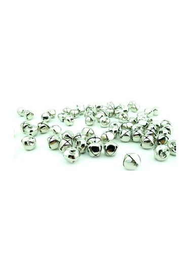 Metal Çıngırak Zil 2 Cm 1000 Adet Gümüş
