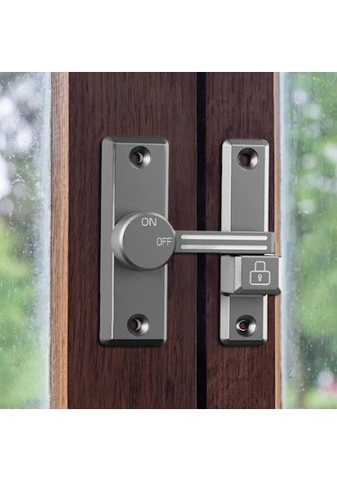 Besthome1 Ahır Sürgülü Kapı - Mandalı Beyaz Suntek Garaj Bahçe Kapısı