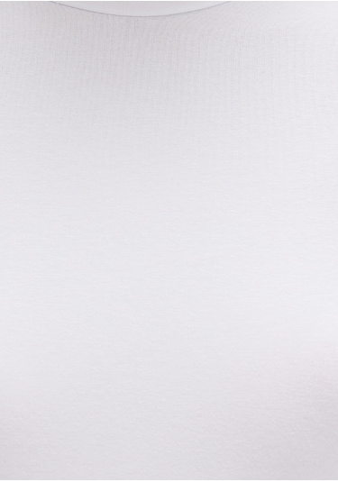 Mavi - Lux Touch Beyaz Modal Tişört 1600963-620 Beyaz
