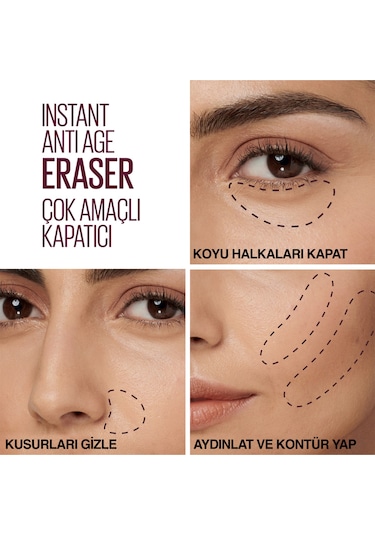 Maybelline New York Instant Anti Age Eraser Kapatıcı 01 Light 6.8 ML
