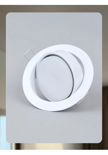 Ecola Gömme Tavanda Kullanılan Döner Spot Gx53 2 Adet 287528890 Beyaz