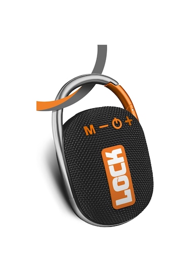 Powerway Lock Turuncu Taşınabilir Bluetooth Hoparlör