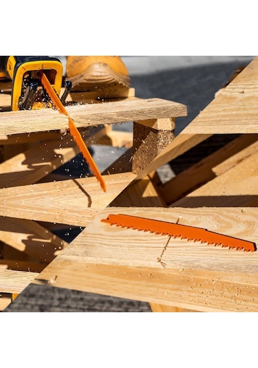 10 Parça Tilki Kuyruğu Testere Bıçakları Ağaç Metal Testere Bıçak