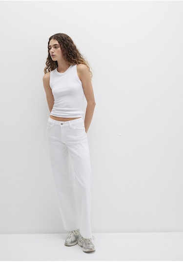 Mavi - Deli Dolu Everyday Casual Beyaz Jean Pantolon 1010485183 Beyaz