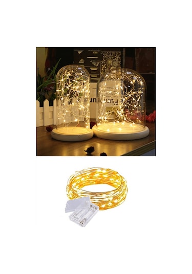 Pazariz Peri Led Işık 10 Metre Dekoratif Peri Led Günışığı