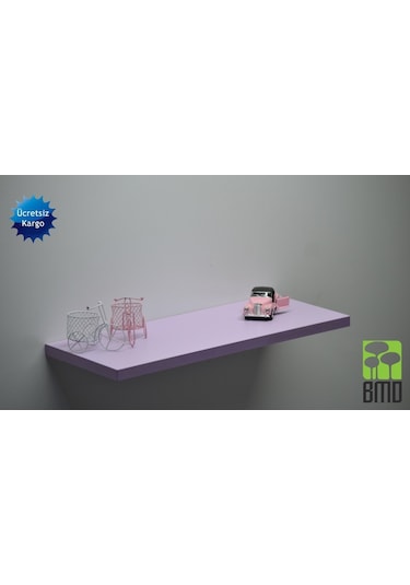 Peakdizayn Tekli Duvar Rafı 70 Cm Farklı Renk