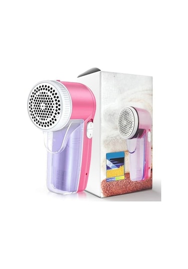 Bilzz Şarjlı Tiftik Ve Kazak Tüy Temizleme Makinesi Pembe