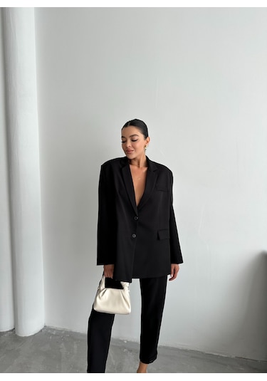 Laluvia Washington Blazer Ceket Siyah