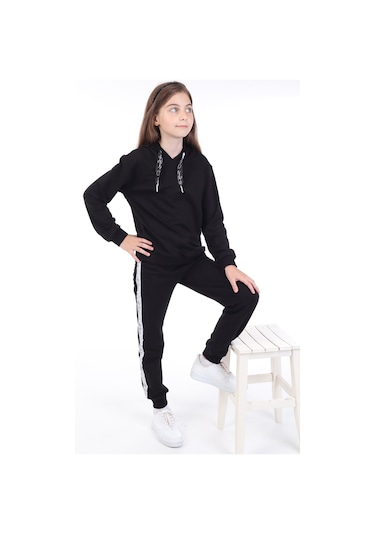 Toontoy Kız Çocuk Eşofman Takım Mavi