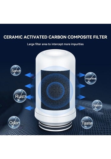 Dancemonkey Wheelton Wht-f201 / F202 Su Arıtma Kartuşu Beyaz Wht-f201ef Filtre Beyaz