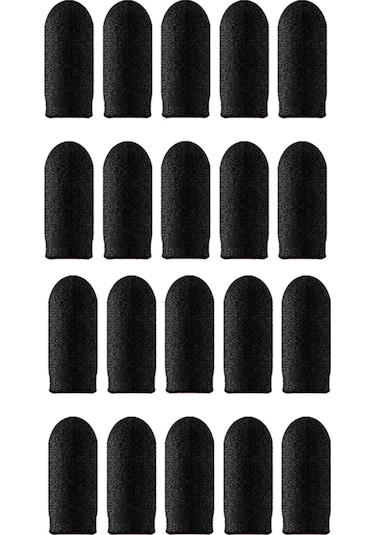 Suntek Oyun Parmak Ucu Kolu 20 Parça Siyah