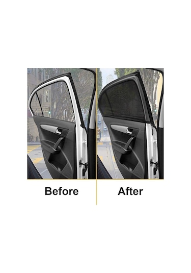Araba Arka Yan Cam Oto için Güneşlik Perde Araç Cam Perdesi N11.797
