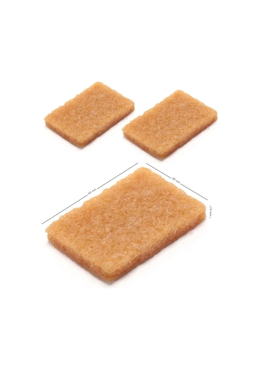 Nubuk Süet Deri Ayakkabı Temizleme Silgisi 3lü Paket Kahverengi