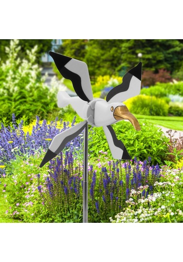 Xindoker Deniz Mersini Rüzgarlı Çark, Bahçe Dekorasyonu, Hava Dayanıklı, Kolay Kurulum, Renkli Dış Mekan Aksesuarı