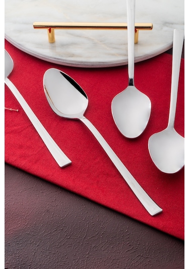 Karat Moon 6 Lı Çelik Yemek Kaşık Takımı