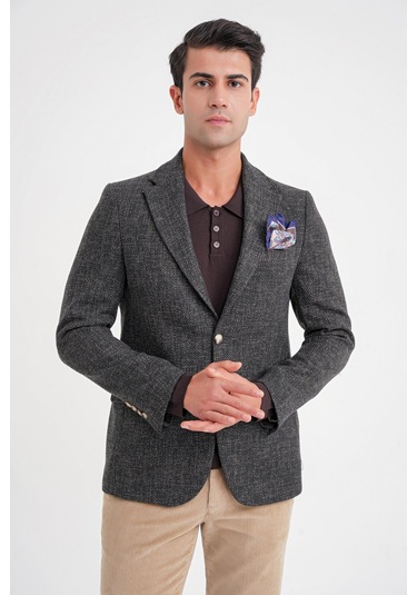 C 718 Ceket Slim Nefti Nefti