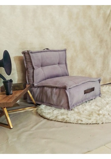 Prestigegolf Seva, Sırtlı Oturma Minderi, Minder, Bahçe Minderi ,oturma Odası Minderi, Kalorifer Önü, Yer Minderi Gri