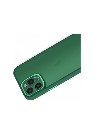 Iphone Uyumlu 11 Pro Max Kılıf Freya Lazer Lens Kamera Çerçeveli Silikon Kapak