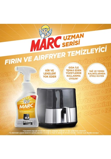 Marc Banyo + Mutfak + Airfryer Sprey 3x750 Ml