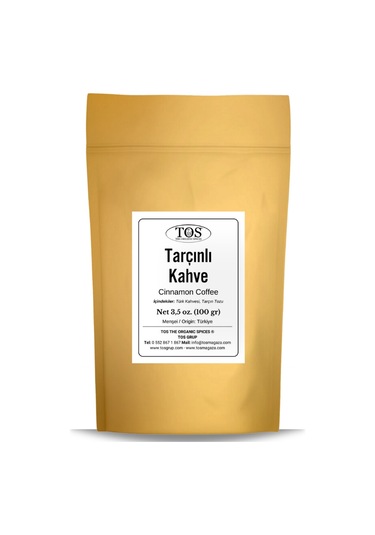 Tos The Organic Spices Tarçınlı Kahve Cinnamon Coffee 100 G