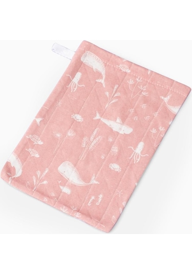 Boumini Bebek Kese Balık Desenli Pembe - Pembe