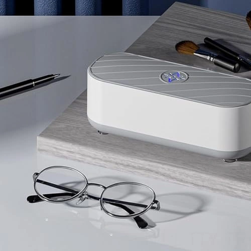 Dianziye Portatif Ultrasonik Temizleyici - Derinlemesine Temizleme, Zırhlı Esyalar, Gözlükler, Paralar İçin Mini Profesyonel Aleti