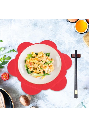 Homyl Silikon Paspaslar Kaymaz Güveç Tutacağı Kırmızı Kırmızı