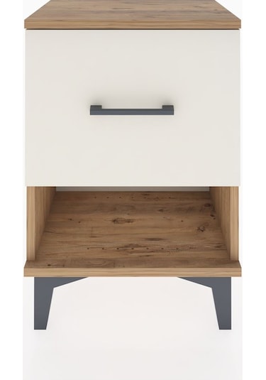 Arges Komodin Tek Çekmeceli 44x30x64 Çam-aytaşı Atlas Çam