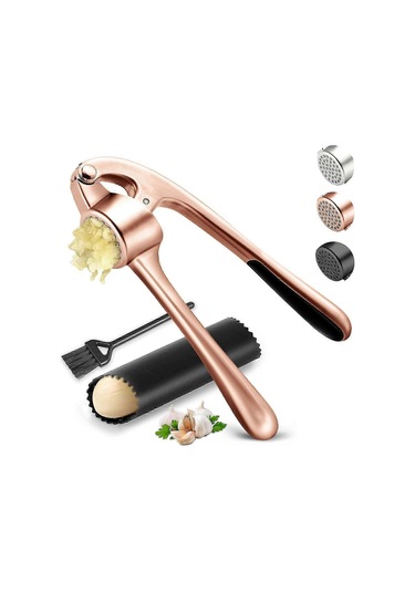 Mutfak Sarımsak Presi Paslanmaz Çelik, Birinci Sınıf Paslanmaz Ve Çok Renkli