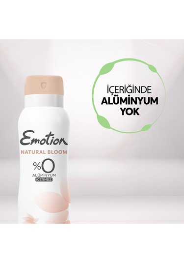 Emotion Kadın Deodorant Seti - Natural Bloom, Love 2x150 Ml - Gold Bliss,joyous 2x90 Ml