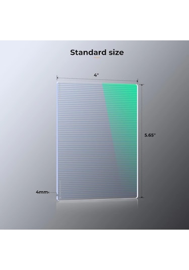 K&f Nano-x Mavi Çizgi 4x5.65 Filtre Tilta Ve Smallrig Ve Diğer Matbox İle Uyumlu 4mm Hd Optik Cam
