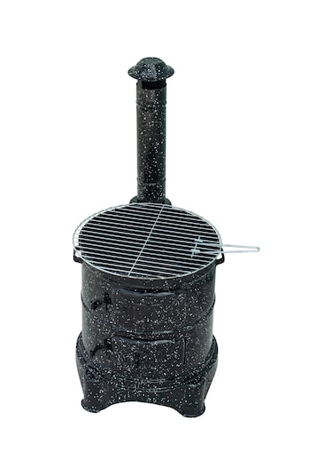 Conforde Emaye İki Kapaklı Mangal, Saç Kavurma Ve Kamp Sobası