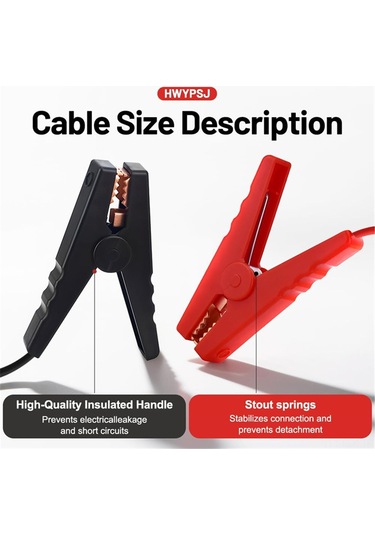 Xindoker Milwaukee M18 Akülü Akü İle Uyumlu Araç Atlama Bağlantısı - 1,75m 12 Awg Kablolu, Abs + Bakır Yapısı, Farklı Araç Ve Dış Etkinlikler İçin Yardımcı Başlatıcı