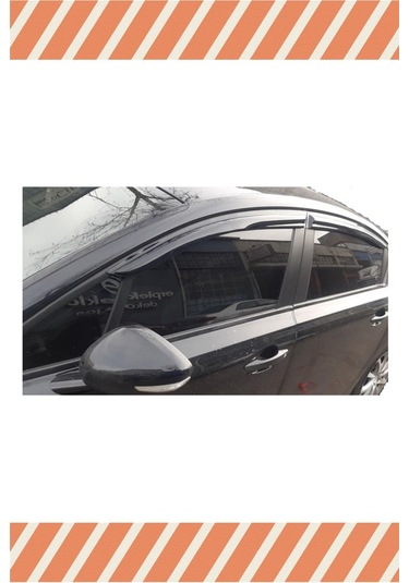 Peugeot 508 2010-2018 Modellerine Özel 4'lü Mügen Tip Cam Rüzgarlığı