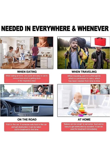 Yifomall Ev İçi Taşınabilir Boğulma İlk Yardım Seti - Solunum Eğitimi İçin Akciğer Hacmi Egzersiz Cihazı