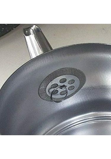 Gondol Demlikiçi Çelik Çay Süzgeçi G-139 5 Adet Gkh Gümüş