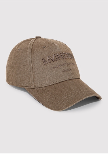 Mavi - Mvjns İşlemeli Haki Şapka 0911807-35509 Yeşil