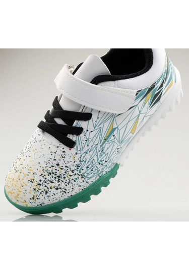 Cool Messi Profesyonel Çocuk Halısaha Ayakkabısı Yeşil
