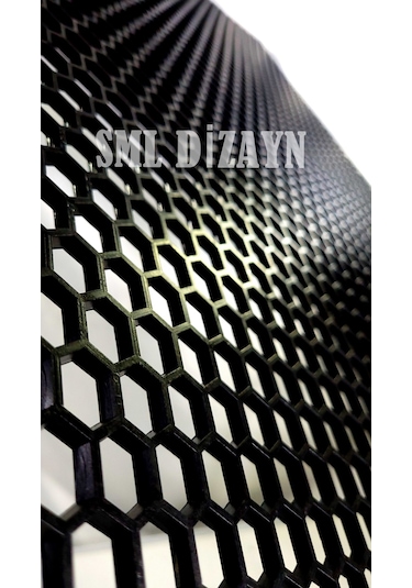 Bal Peteği Tampon Izgara. Bodykit Izgara 130X50 Cm Kalın Plastik