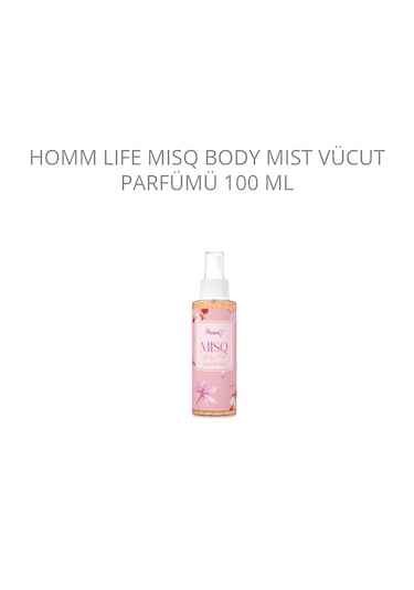 Homm Life Misq Boyutu Misk Vücut Parfümü