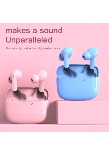 Skycity Y113 Tws Kablosuz Kulaklık: Su Geçirmez, Nois Cancelling, Mikrofonlu, Uzun Pil Ömrü, Ergonomik In-ear Spor Kulaklık Beyaz