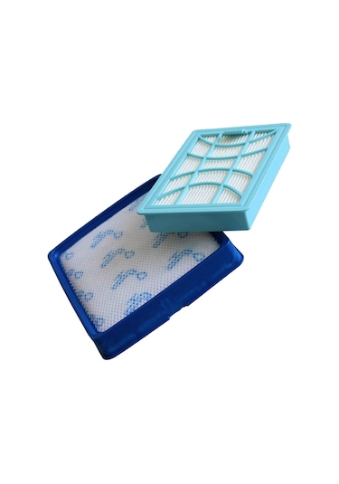 Philips Fc 9750/07 Uyumlu Süpürge Hepa / Hazne Filtre Seti 2'li