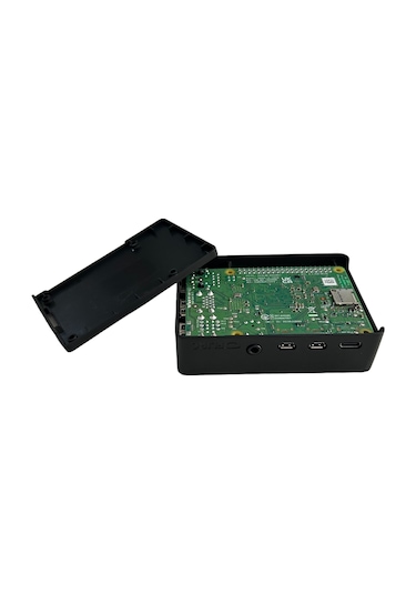 Raspberry Pi 4 Black Edition Alüminyum Muhafaza