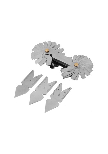 Maiyame Stahl İç-iç Dış-iç Vida Aği Ölçer 52 Parça Metrik+imperial + 3 Adet Merkez Kalibresi 60 X2, 55 X1 - Kesici Alet Ayarı Ve Geliştirme İçin