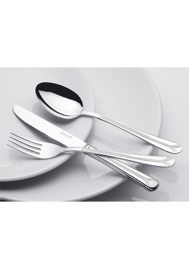 Yiğitsan Şehzade Şelale 6lı Yemek Çatal Gümüş